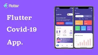 Flutter UI - Covid-19 App UI - SpeedCode