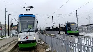 TRAMWAJE SZCZECIŃSKIE PRZYSPIESZONA LINIA 5 KONSTAL 105.   789