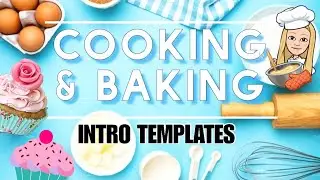 FREE Cooking Intro Templates #notext #nocopyright