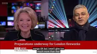 BBC News Preparation underway for London NYE Fireworks 2026: Mayor of London