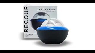 Recoup Fitness Cryosphere Cold Massage Roller - 6 Hours Cold Relief - Ice Cup - Myofascial Release