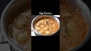 Egg Korma Recipe #eggkormarecipe #eggkorma #shorts