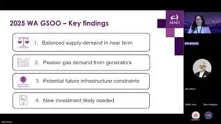 2025 WA Gas Statement of Opportunities (GSOO) Webinar