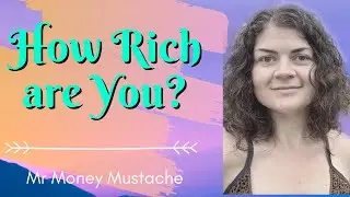 HOW RICH ARE YOU &bull; How to Calculate Net Worth & Savings Rate &bull; Mr Money Mustache &bull; FIRE Movement
