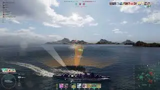 World of Warships Clan Battle (Season 23) &ldquo;Triton&rdquo; [MBV] vs [1G]