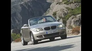 Bmw E88 1 Series Convertible on Location 2008