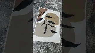 painting boho style ✨ | Easy painting ideas | #art #drawing #painting #shorts #shortsviral #ytshorts