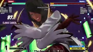 KOF XV NAJD TRADE HIT STUN TOD COMBO 103 HITS