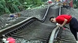 Amazing Rail Stressing process !!!