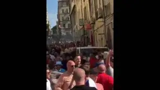 England Vs Russian football hooligans UEFA 2016