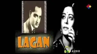 Le Aaj Teri Yaad Ki Nishani Bech Di | Lagan 1955 | Lata Mangeshkar