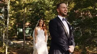 Couple Gets Married at the Summer Camp In Which They Met | Grace + Brett's Algonquin Park Wedding
