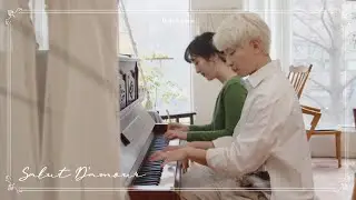 🎵Elgar - Salut Damour(Love's Greeting) | 4hands piano