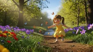 A Gentle Spring Adventure 🌸 | Calm & Joyful Story for Kids