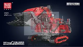 Mould King Instructions - Heavy-Duty Excavator - 17071