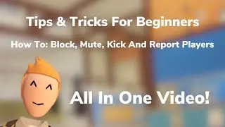 Tips & Tricks For Beginners | Reporting And Blocking Players In Rec Room!