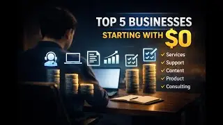 5 реальных бизнесов, которые вы можете начать практически без денег 💡 Начните сегодня!