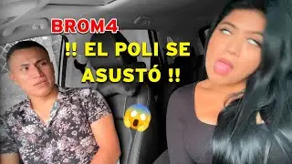Me porto rara frente al poli para ver su reacción| Meliza Yumisaca, El Poli Poli