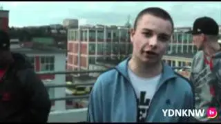 YDNKNW.TV - 9 Milli Major & Plastic Riderz rooftop freestyle (Czech Republic)
