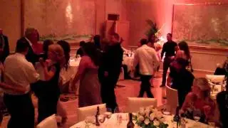 DJ Sean Lee mixing at small wedding reception 2.MP4