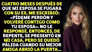 Cuatro Meses Después De Que Mi Esposa Se Fugara Con Su Ex, Me Escribió: «Pídeme Perdón Y...