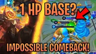 1HP Base Impossible comeback On Leomord Jungle - Mythic Glory Ranked