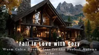 Warm & Cozy Cabin Ideas for Fall | Rustic Mountain Home Decor Tour