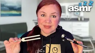 ASMR Otoscope Ear Check 👂 Office Nurse Medical Roleplay for Deep Sleep