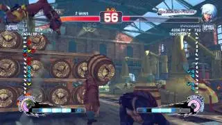 Hulk ( E. Honda ) vs shimanewsky ( Juri )  USF4