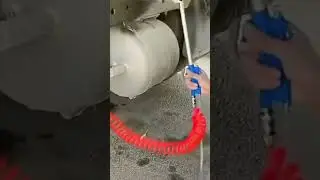 Air Blow Gun Pneumatic Engine Cleaning Gun With 4 Feets Hose, Cleaning Degreaser Sprayer Tool
