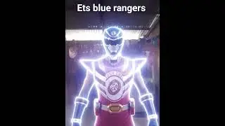 ets blue rangers transformation one of the Morphin power rangers tame