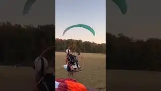 Flight 4 - Solid Take Off with Last Second Wind Change #paramotoring #paramotor #paramotorlife