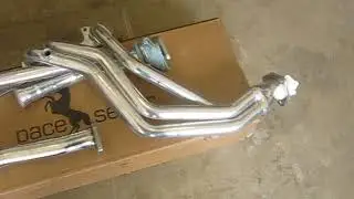 Ebay Exhaust Header vid#2of4 - Isuzu 4ZE1 2.6L, Cheap Chinese VS PaceSetter USA