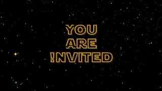 Star Wars Invites
