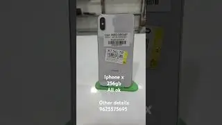 Iphone X  All OK good deal other details 9625575695 #shortvideo #viralvideo
