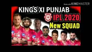 KXIP NEW IPL SQUAD 2020