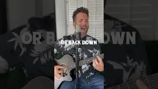 I won't drown or back down