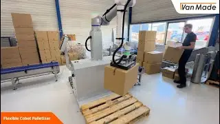 Cobot Palletizer with flexible software