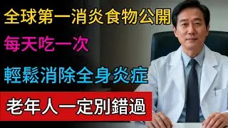 最新「全球第一消炎食物」終於被發現！每天吃一次，一個月竟能消除全身炎症？#健康飲食 #中老年健康 #免疫力 #樂齡養生