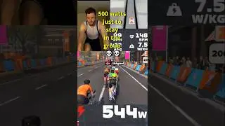 Why Are Zwift Race Starts Always Like THIS?!  #cycling #indoorcycling #zwiftracing #zwift #sports