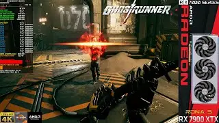 Ghostrunner Epic Settings Ray Tracing Native 4K | RX 7900 XTX | R7 5800X 3D