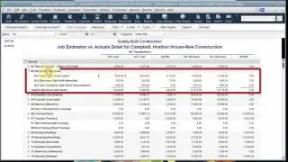 Top 5 Job Costing Reports in QuickBooks for Contractors