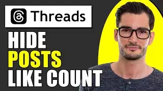 How To Hide The Like Count On A Post on Instagram Threads App