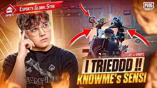 I Tried KNOWME&rsquo;s PAID Sensitivity in PUBG Mobile&hellip; Is It ACTUALLY OP?! 😳🔥 | BEST PUBG MOBILE SENSI?🥶