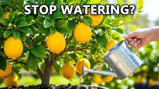 I STOPPED Watering My Lemon Tree - What Happened in Week 4 Shocked Me