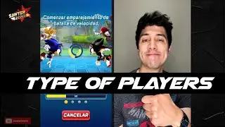 Sonic Forces Speed Battle: Type Of Players
