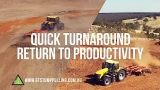 GT Stump Pulling - Quick turnaround return to productivity