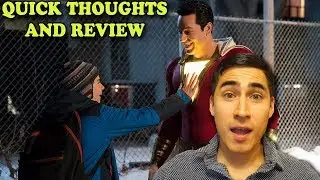 Shazam Teaser Trailer 2018 Quick Thoughts and Review Comic Con