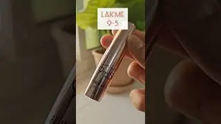 Perfect EVERYDAY wear shade for Indian Skintones❤️| Lakme 9-5 primer+matte|Day 12/30 of lip Swatch💋