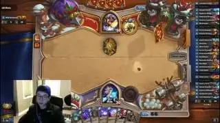 Insane play by paladin with Wild Pyro against streamer Ratsmah